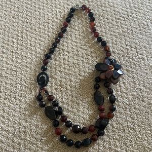 Precious stones necklace